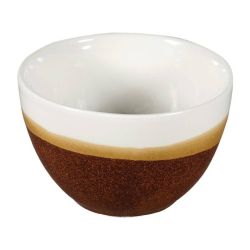 Churchill Monochrome Profile Open Sugar Bowls Cinnamon Brown 230ml (Pack Of 12)
