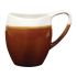 Churchill Monochrome Bulb Mugs Cinnamon Brown 360ml (Pack Of 6)