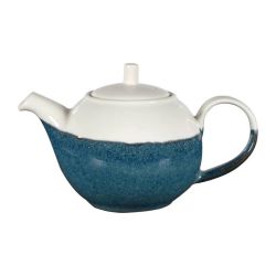 Churchill Monochrome Profile Teapots Sapphire Blue 430ml (Pack Of 4)