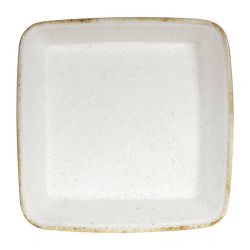 Churchill Stonecast Hints Square Baking Dishes Barley White 250mm (Pack Of 6)