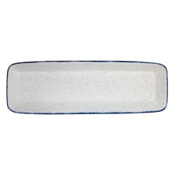 Churchill Stonecast Hints Rectangular Baking Dishes Indigo Blue 160 X 530mm