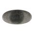 Churchill Studio Prints Raku Oval Plates Quartz Black 347mm (Pack Of 6)