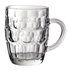 Utopia Dimple Panelled Pint Tankards 570ml CE Marked (Pack Of 24)