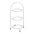 Utopia Chrome Three Tier Cake Stand 200mm