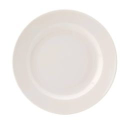 Utopia Pure White Wide Rim Plates 170mm (Pack Of 24)