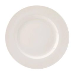 Utopia Pure White Wide Rim Plates 270mm (Pack Of 18)
