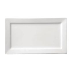 Utopia Titan Rectangular Plates White 180mm X 300mm (Pack Of 12)