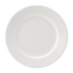 Utopia Titan Winged Plates White 230mm (Pack Of 24)