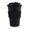 Ecoffee Cup Bamboo Reusable Coffee Cup Kerr & Napier Black 14oz