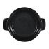 Churchill Black Igneous Stoneware Individual Dish 140mm (Pack Of 6)