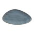 Churchill Stonecast Triangular Plates Blueberry 355mm (Pack Of 6)