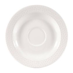 Churchill Isla Saucer White 128mm (Pack Of 12) Churchill Isla Saucer White 128mm (Pack Of 12)