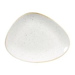 Churchill Stonecast Triangular Plates Barley White 265mm (Pack Of 12) Churchill Stonecast Triangular Plates Barley White 265mm (Pack Of 12)