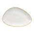 Churchill Stonecast Triangular Plates Barley White 304mm (Pack Of 6)