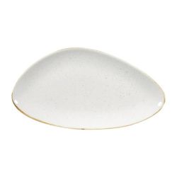 Churchill Stonecast Triangular Plates Barley White 355mm (Pack Of 6) Churchill Stonecast Triangular Plates Barley White 355mm (Pack Of 6)