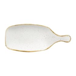 Churchill Stonecast Handled Paddles Barley White 284mm (Pack Of 6)