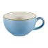 Churchill Stonecast Cappuccino Cups Cornflower Blue 227ml 8oz (Pack Of 12)