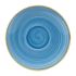 Churchill Stonecast Cappuccino Saucers Cornflower Blue 156mm