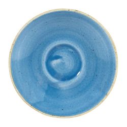 Churchill Stonecast Espresso Saucers Cornflower Blue 118mm (Pack Of 12) Churchill Stonecast Espresso Saucers Cornflower Blue 118mm (Pack Of 12)