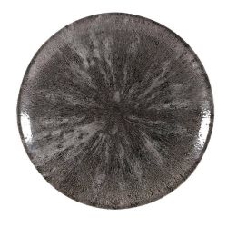 Churchill Stone Quartz Black Evolve Coupe Plates 288mm (Pack Of 12)