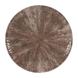 Churchill Stone Zircon Brown Evolve Coupe Plates 260mm (Pack Of 12)