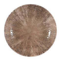 Churchill Stone Zircon Brown Evolve Coupe Plates 217mm (Pack Of 12)