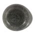 Churchill Raku Round Dish Quartz Black 185mm (Pack Of 12)