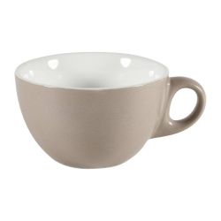 Churchill Menu Shades Smoke Cappuccino Cups 12oz 355ml (Pack Of 6)