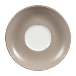 Churchill Menu Shades Smoke Saucers 155mm (Pack Of 6) Churchill Menu Shades Smoke Saucers 155mm (Pack Of 6)