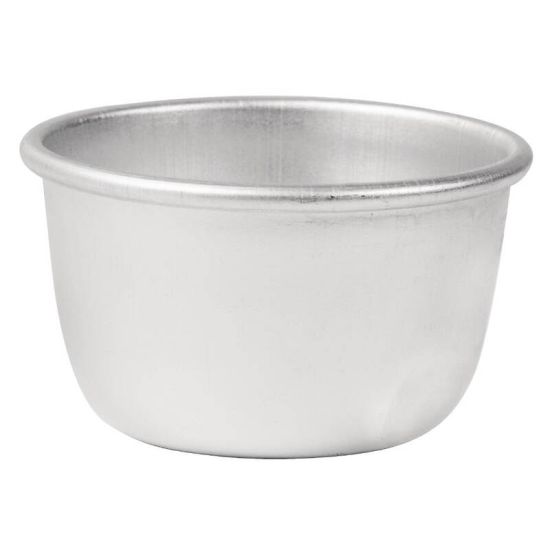 Vogue Aluminium Pudding Basin 105ml URO E048 Vogue Aluminium Pudding Basin 105ml URO E048