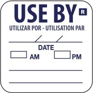 Vogue Removable Use By Labels (Pack of 1000)