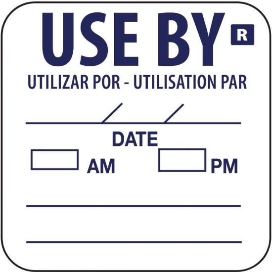 1 Inch Use By Labels URO E150 1 Inch Use By Labels URO E150