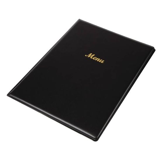 Menu Holder PVC A4 Black URO E217 Menu Holder PVC A4 Black URO E217