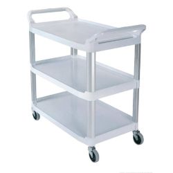 Rubbermaid X-tra Utility Trolley White Rubbermaid X-tra Utility Trolley White