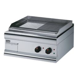 Lincat Silverlink 600 Half Ribbed Dual Zone Electric Griddle GS6/TR