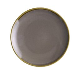 Olympia Kiln Smoke Round Coupe Plates 178mm (Pack Of 6) Olympia Kiln Smoke Round Coupe Plates 178mm (Pack Of 6)