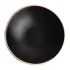 Olympia Canvas Shallow Tapered Bowl Delhi Black 200mm (Pack Of 6)