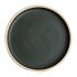 Olympia Canvas Flat Round Plate Green Verdigris 180mm (Pack Of 6)