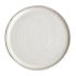 Olympia Canvas Small Rim Round Plate Murano White 265mm (Pack Of 6)