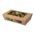 Colpac Recyclable Kraft Tuck-Top Salad Packs With Window 1000ml / 35oz (Pack Of 200)