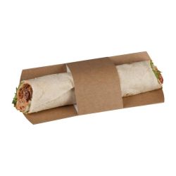 Colpac Compostable Kraft Tortilla Sleeves (Pack Of 1000) Colpac Compostable Kraft Tortilla Sleeves (Pack Of 1000)