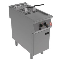Falcon F900 Twin Pan, Twin Basket Electric Fryer On Feet E9342