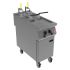 Falcon F900 Twin Pan, Twin Basket Electric Fryer On Castors E9342F2