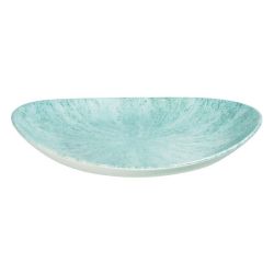 Churchill Stone Oval Coupe Plates Aquamarine 270 X 229mm (Pack Of 12) Churchill Stone Oval Coupe Plates Aquamarine 270 X 229mm (Pack Of 12)