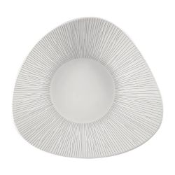 Churchill Bamboo Triangle Shallow Bowls 272mm (Pack Of 12)