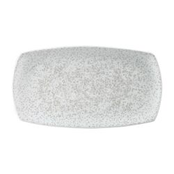 Churchill Menu Shades Caldera Rectangular Plates Chalk White 190 X 355mm