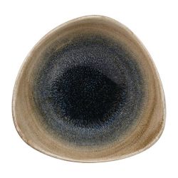 Churchill Stonecast Aqueous Triangular Bowls Bayou Taupe 13oz 185mm (Pack Of 12) Churchill Stonecast Aqueous Triangular Bowls Bayou Taupe 13oz 185mm (Pack Of 12)