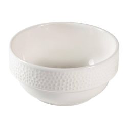 Churchill Isla Consomme Bowls White 12½oz 115mm (Pack Of 6)