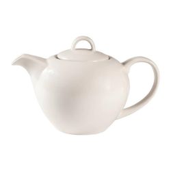 Churchill Profile Elegant Teapots White 15oz 426ml (Pack Of 4)