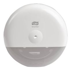 Tork SmartOne Mini Toilet Roll Dispenser White Tork SmartOne Mini Toilet Roll Dispenser White